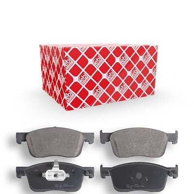 Febi Bilstein Bremsbelagsatz, Scheibenbremse [Hersteller-Nr. 16967] für Toyota, Peugeot, Vauxhall, Opel, Citroën Image