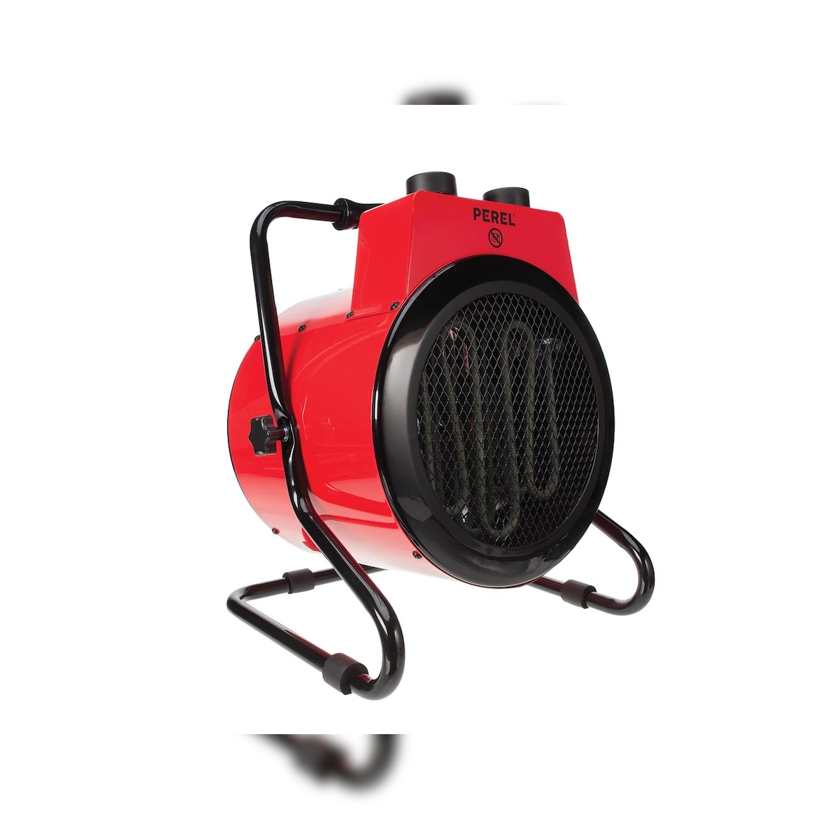 Perel Elektrischer Heizlüfter 3000 W, 2 Heizstufen, Thermostat, Kühlfunktion, IP24, Kipp- & Überhitzungsschutz, tragbar Image