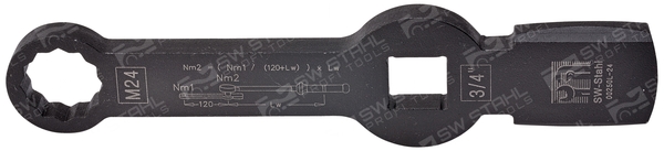 SWSTAHL Schlagringschlüssel 00250L-24 Image