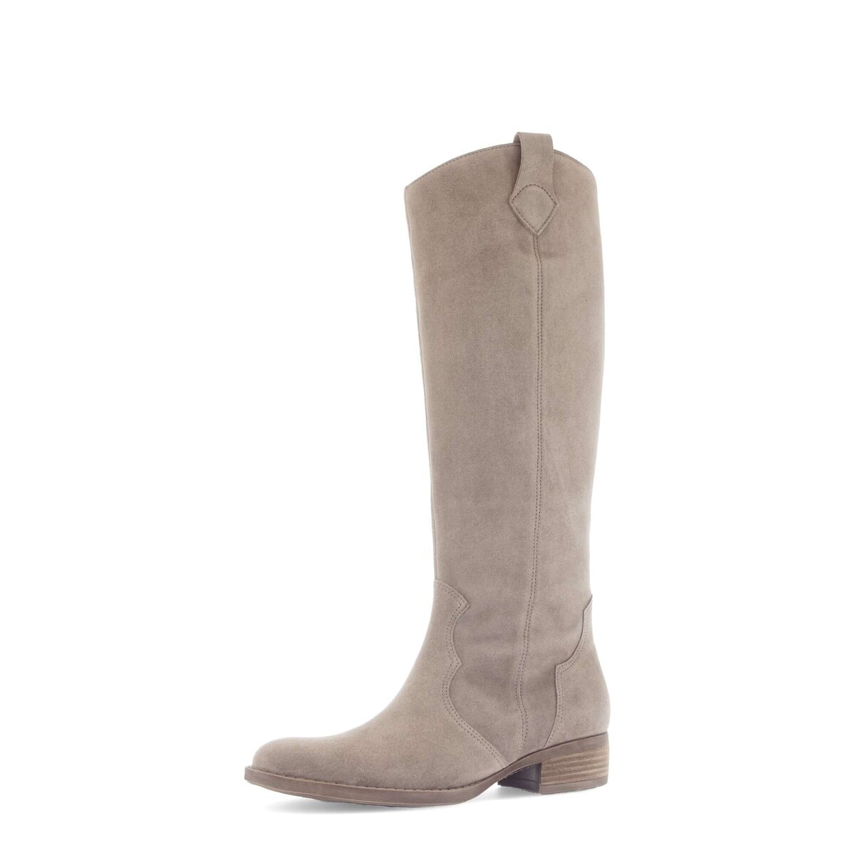 Cowboy Boots GABOR "Cowboy Boots", Damen, Gr. 38, beige, Schuhe