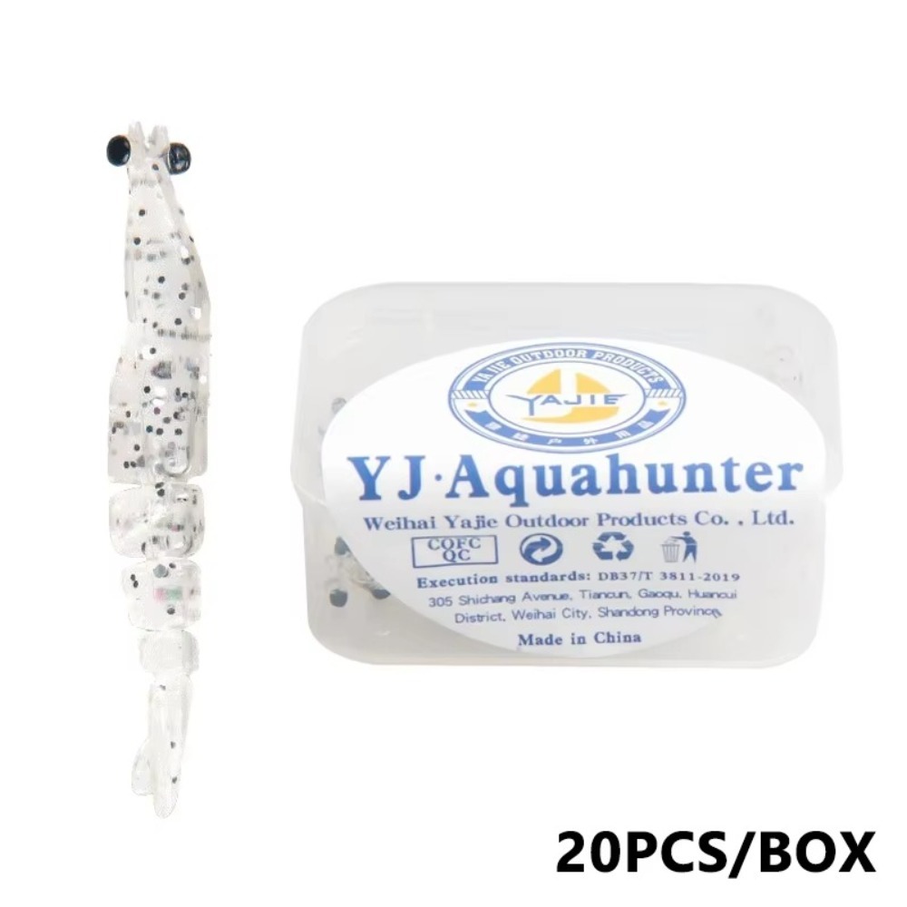 Lure Glowing Effect Bait, Weight Soft Silicone Glowing Fishing Lure, Luminous Design For Bass Trout 3