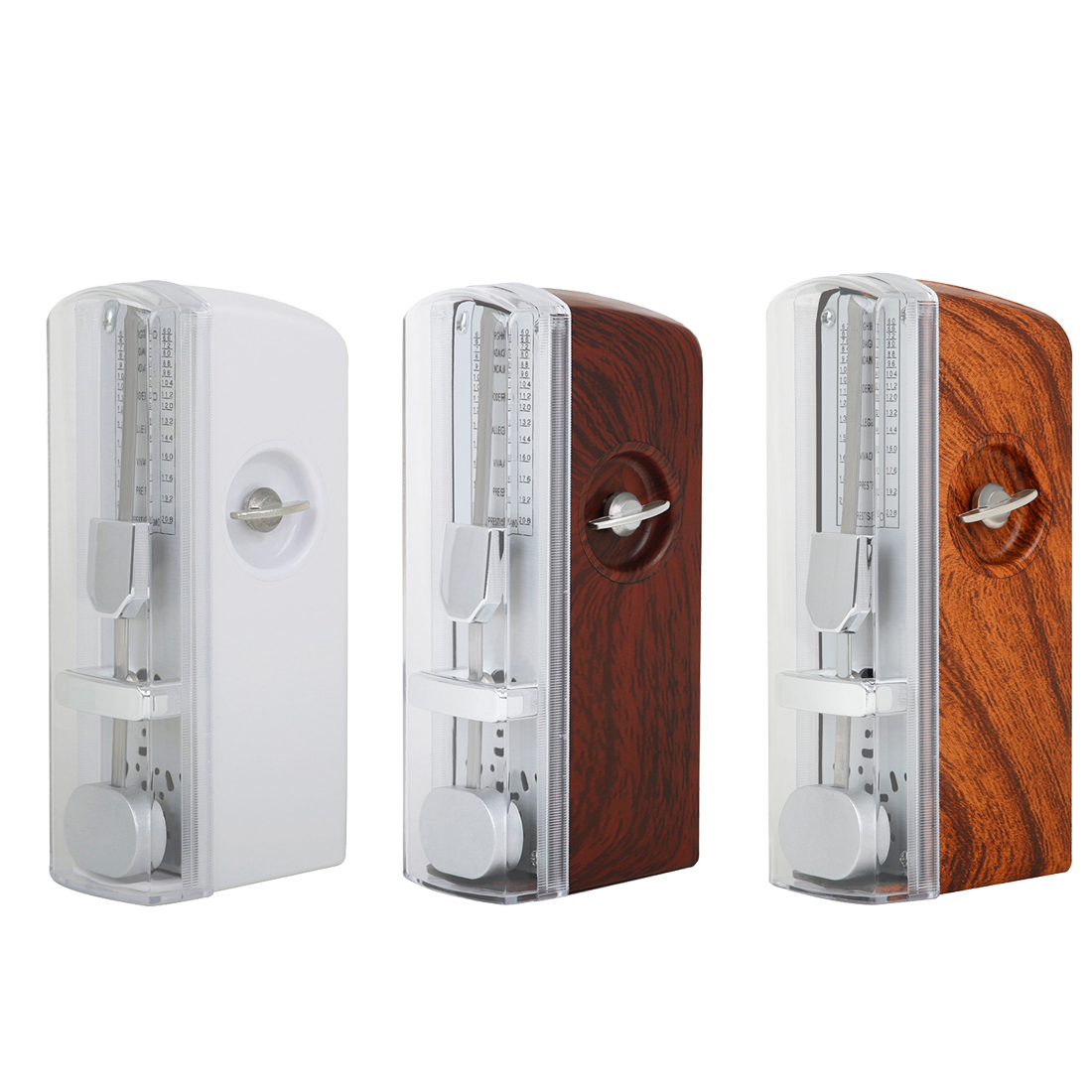 Mechanical Metronome For Guitar, Violin, Piano, Universal Small Size Rhythm Pendulum Practice Tool For Beginners original Wood