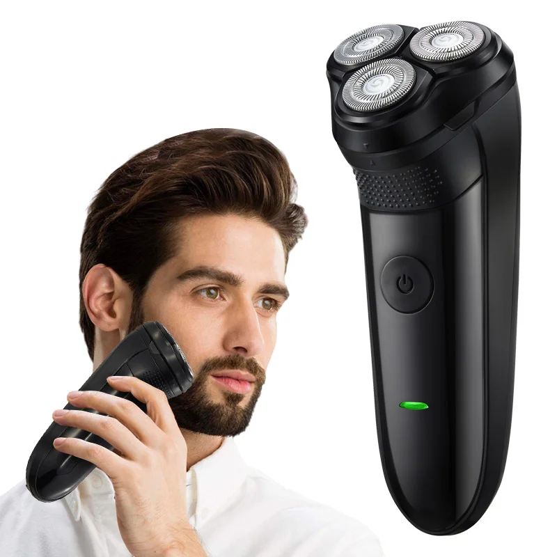 Mini Electric Shaver For Men Rechargeable Portable Razor With Intelligent Floating Head, Travel & Gift Ready black