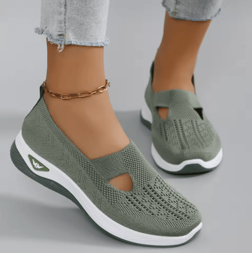 Womens Lightweight Breathable Casual Sports Shoes For Spring Introduction chocolate 38