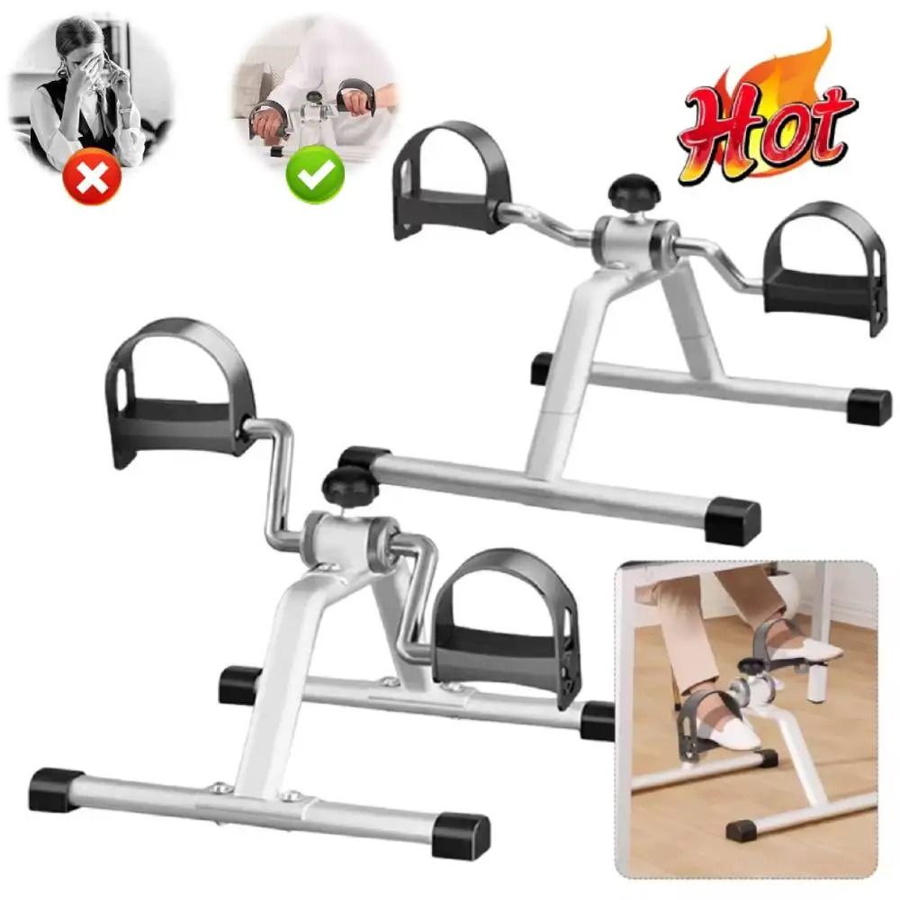 Mini Under Desk Pedal Exerciser Compact Exercise Bike For Home And Rehabilitation screw Type