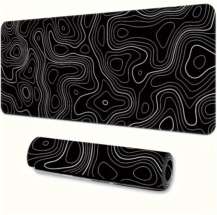 Large Extended Gaming Mouse Pad With Stitched Edges And Non Slip Rubber Base For Desk 35.43 In X 15.74 In