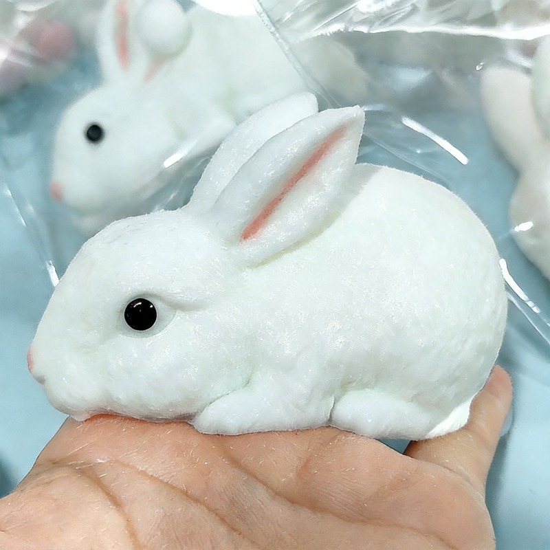 Squishy Cute Bunny Squeeze Toy Soft White Rabbit Fidget Stress Relief Toy For Kids & Adults Squishy Cute Bunny Squeeze Toy Soft White Rabbit Fidget Stress Relief Toy For Kids & Adults
