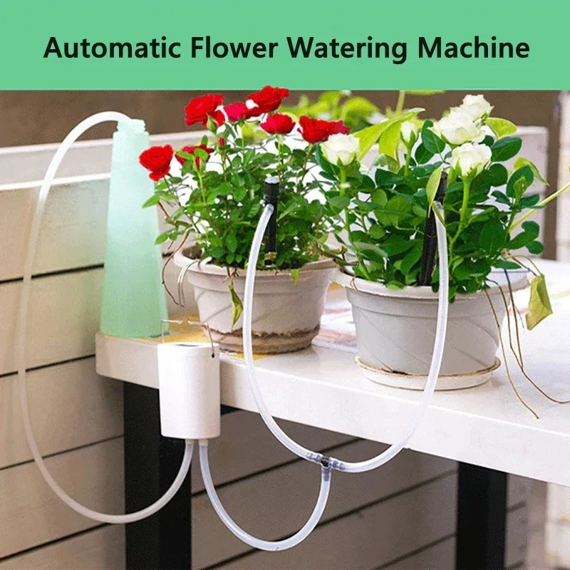 Intelligent Watering Controller, Smart Automatic Drip Irrigation System With Timer For Garden Plants Intelligent Watering Controller, Smart Automatic Drip Irrigation System With Timer For Garden Plants