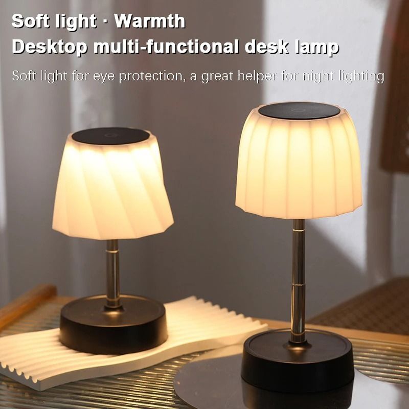 Rechargeable Telescopic Wireless Desktop Lamp b