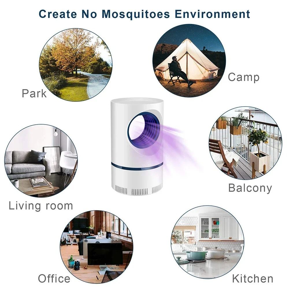 USB Electric Bug Zapper LED Light Trap Mosquito Killer Lamp For Indoor Use USB Electric Bug Zapper LED Light Trap Mosquito Killer Lamp For Indoor Use