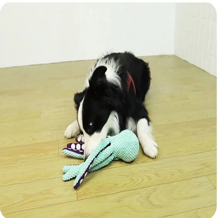Plush Octopus Interactive Pet Toy, Dog Pet Boring Companion Toy For Big And Small Dogs Plush Octopus Interactive Pet Toy, Dog Pet Boring Companion Toy For Big And Small Dogs