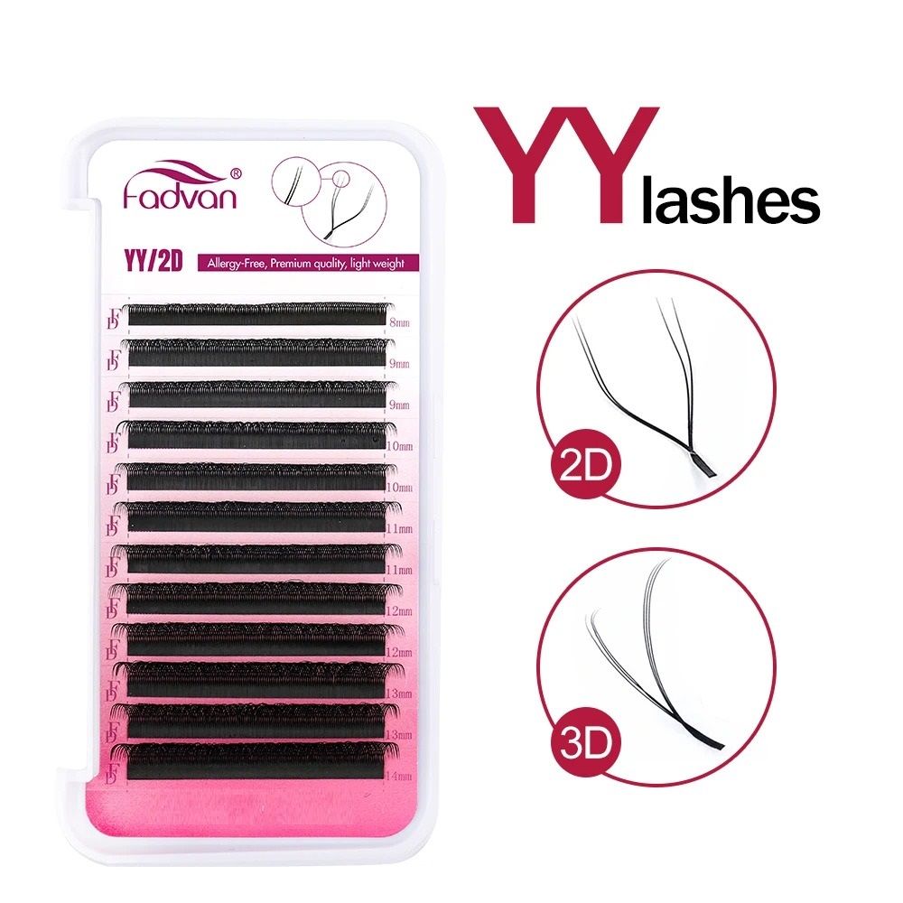 Brazilian Volume YY Geometric Lash Series black 2d 0.28 In d