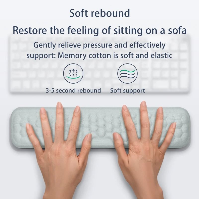 Ergonomic Keyboard Wrist Rest And Mouse Wrist Support Memory Foam Comfort Set g
