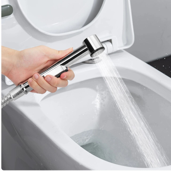 Hand Held Toilet Bidet Sprayer With Hose Durable Stainless Steel Bathroom Water Spray Head Hand Held Toilet Bidet Sprayer With Hose Durable Stainless Steel Bathroom Water Spray Head