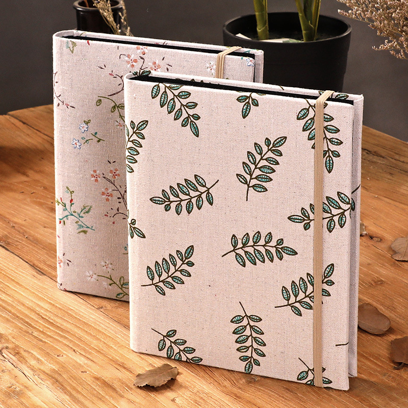 Linen Cover Photo Album Creative Scrapbooking & Family Memory Storage c