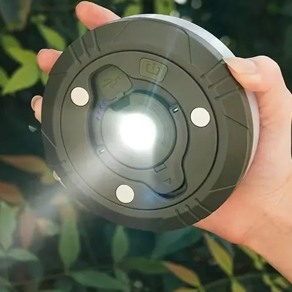 Camping Lamp Strip, LED Light Belt, Waterproof Recyclable, Outdoor Tent & Garden Decoration Lamp warm Colorful