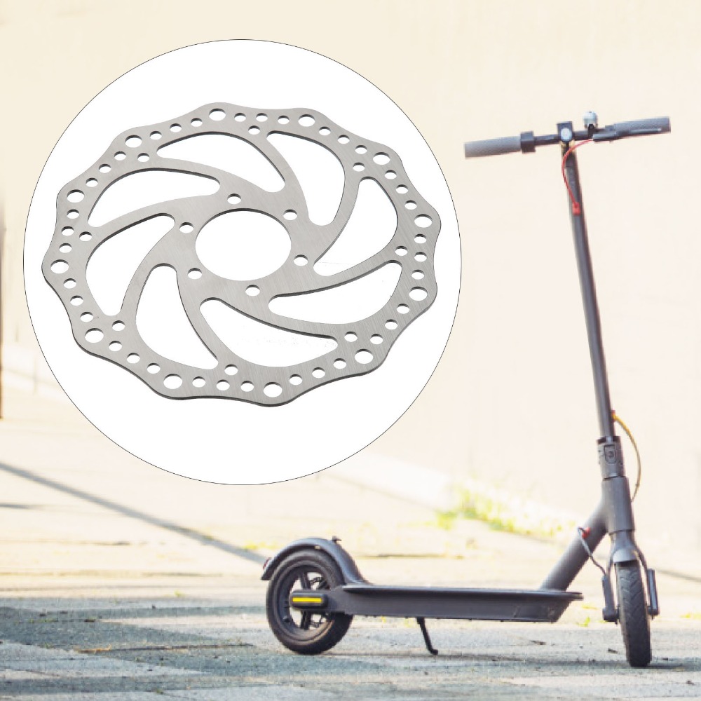 Electric Scooter Disc Brake Rotor, Durable Stainless Steel Bolt Pattern Disc Brake Rotor For Road Bikes Cycling Electric Scooter Disc Brake Rotor, Durable Stainless Steel Bolt Pattern Disc Brake Rotor For Road Bikes Cycling