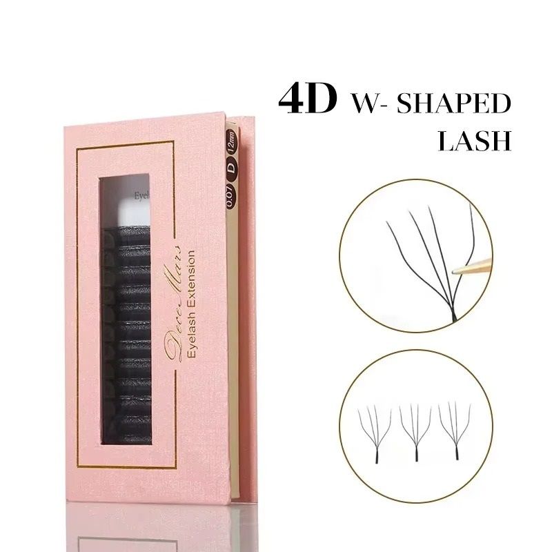 Volume Enhancing 4D W Shaped Precision Eyelash Series brown 0.31 0.59in Mix 0.003 In