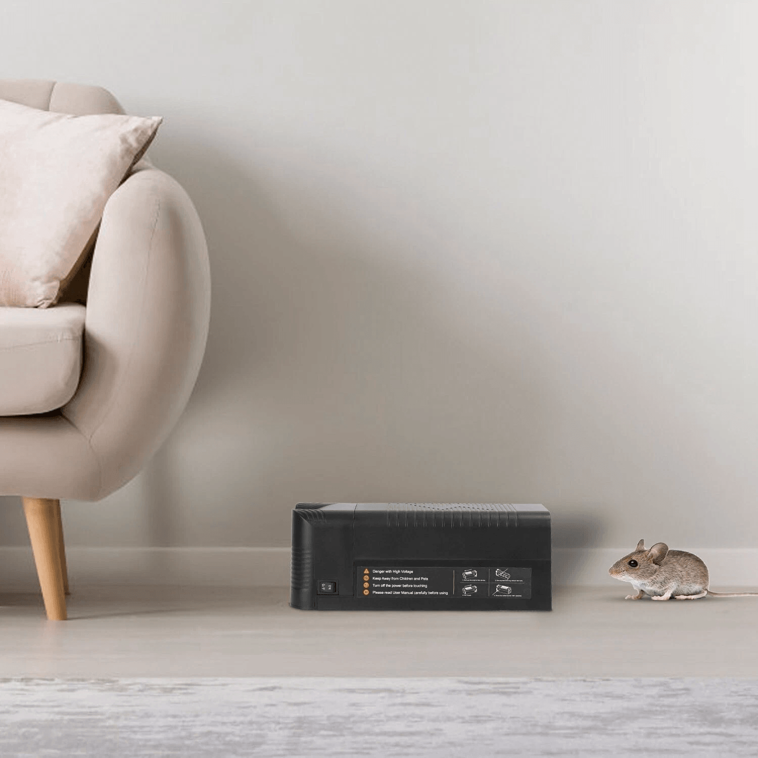 Shock Mice Trap Rodent Zapper, Reusable Electric Rat Trap For Home Pest Control Shock Mice Trap Rodent Zapper, Reusable Electric Rat Trap For Home Pest Control