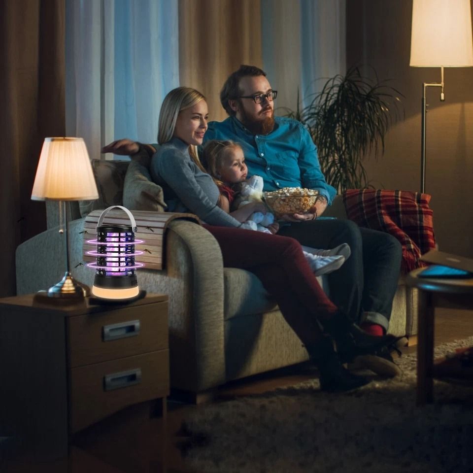 Mosquito Zapper Lamp, Bug Zapper Light, Waterproof Mosquito Killer For Outdoor & Indoor Use Mosquito Zapper Lamp, Bug Zapper Light, Waterproof Mosquito Killer For Outdoor & Indoor Use