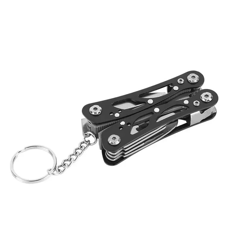 TrailCore Folding Multi Tool Pocket Knife With Pliers Compact Survival & Repair Tool black s