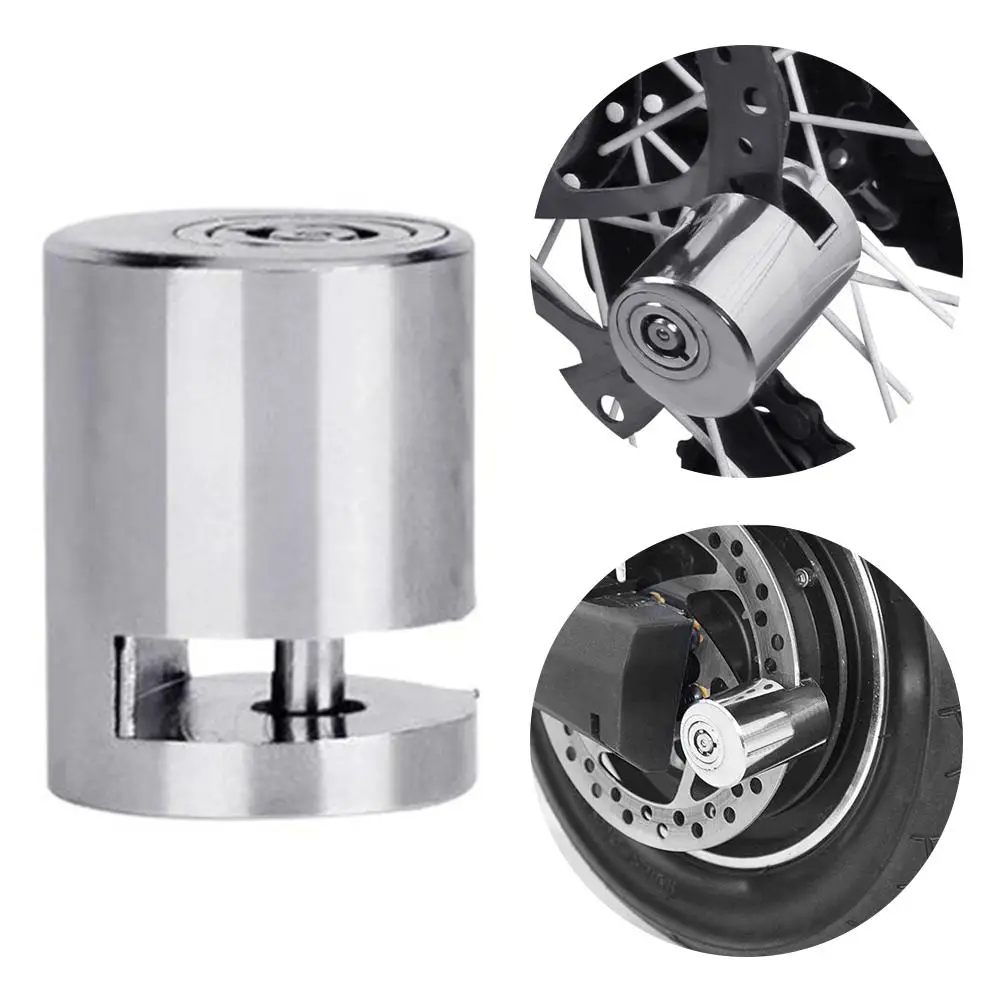 Bicycle Anti Theft Lock For Electric Scooters, Skateboards & Disc Brakes Durable Padlock For Enhanced Security Bicycle Anti Theft Lock For Electric Scooters, Skateboards & Disc Brakes Durable Padlock For Enhanced Security