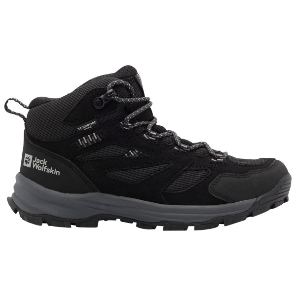 Jack Wolfskin - Kid's Vojo Tour Texapore Mid - Multisportschuhe 34 | EU 34 schwarz