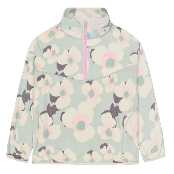 Picture - Women's Inaria 1/4 Pinted Fleece - Fleecepullover Gr M beige/grau