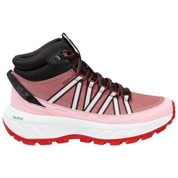 Jack Wolfskin - Women's Wild Hike Texapore Mid - Wanderschuhe 37,5 | EU 37,5 rosa