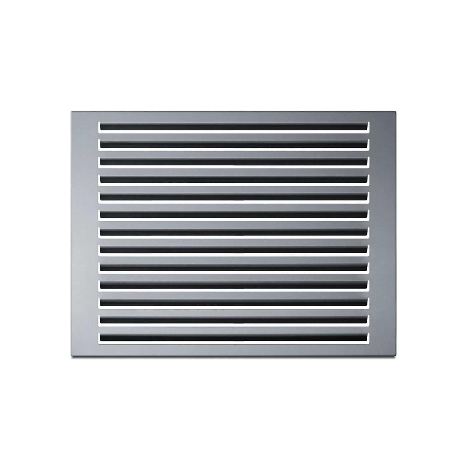 Summit SWCDTK Decorative Refrigerator Grill for SWCD Series Wine/Drawer Refrigerators - Stainless Steel