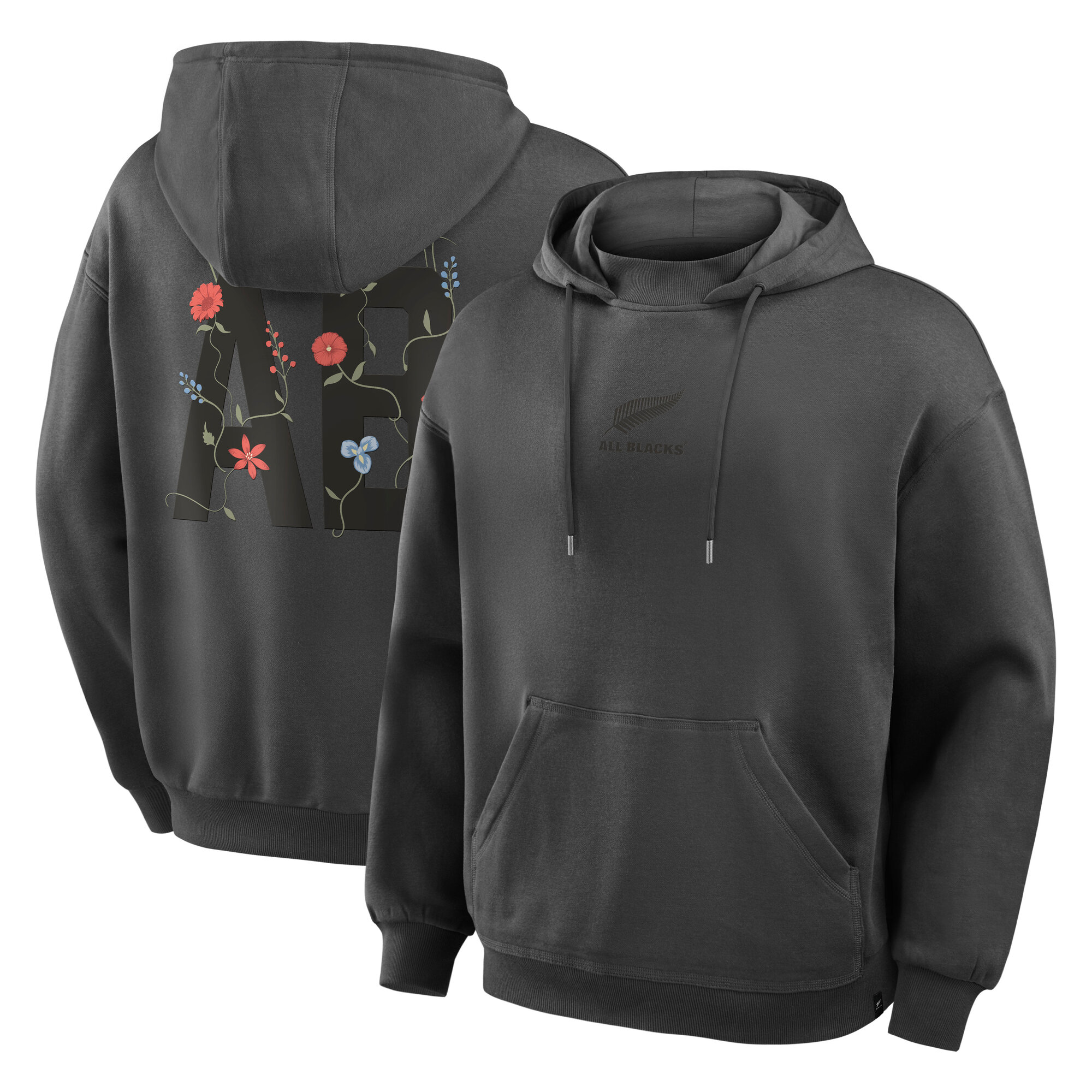 "All Blacks Street Kapuzenpullover – Schwarz" Image