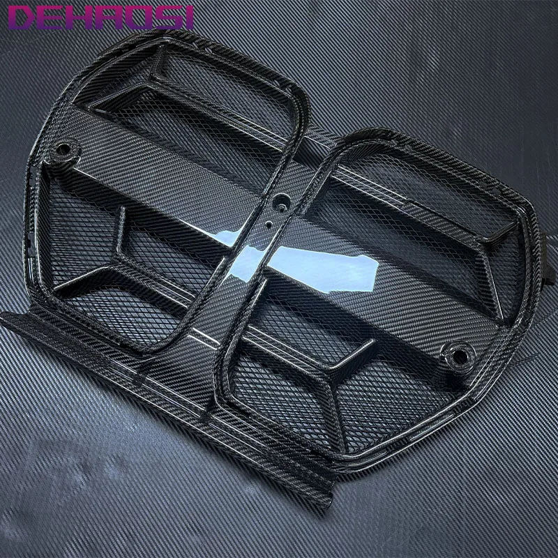 Für BMW M4 G82 G83 M3 G80 Vollcarbon CSL-Style Nierengrill Frontstoßstange Lufteinlassgitter 2021-2025 Image