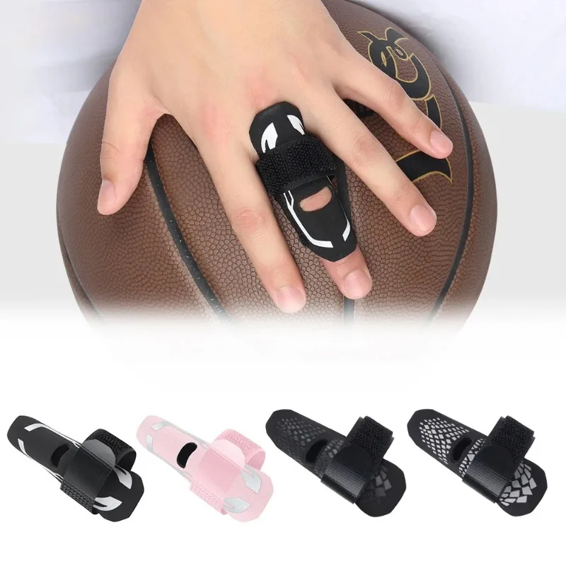 1pc Finger Ärmel Protektoren Einstellbare Trigger Finger Brace Schiene Unterstützung für Sport Basketball Volleyball Tennis Baseball Image