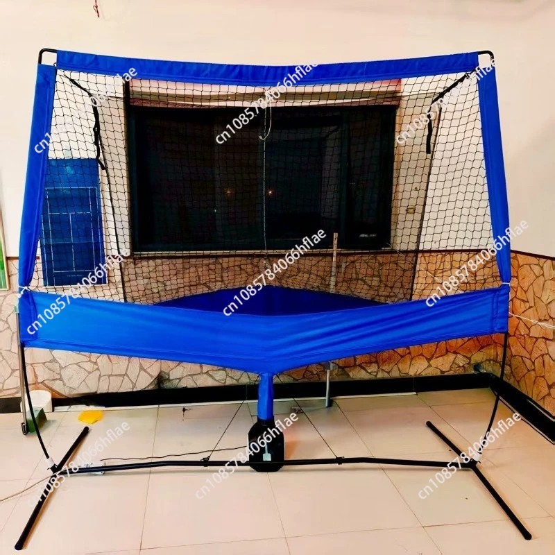 Tennismaschine zum automatischen Werfen, Tennisball-Futterstation mit Ballmaschine, Tennissystem, 1-teilig Image