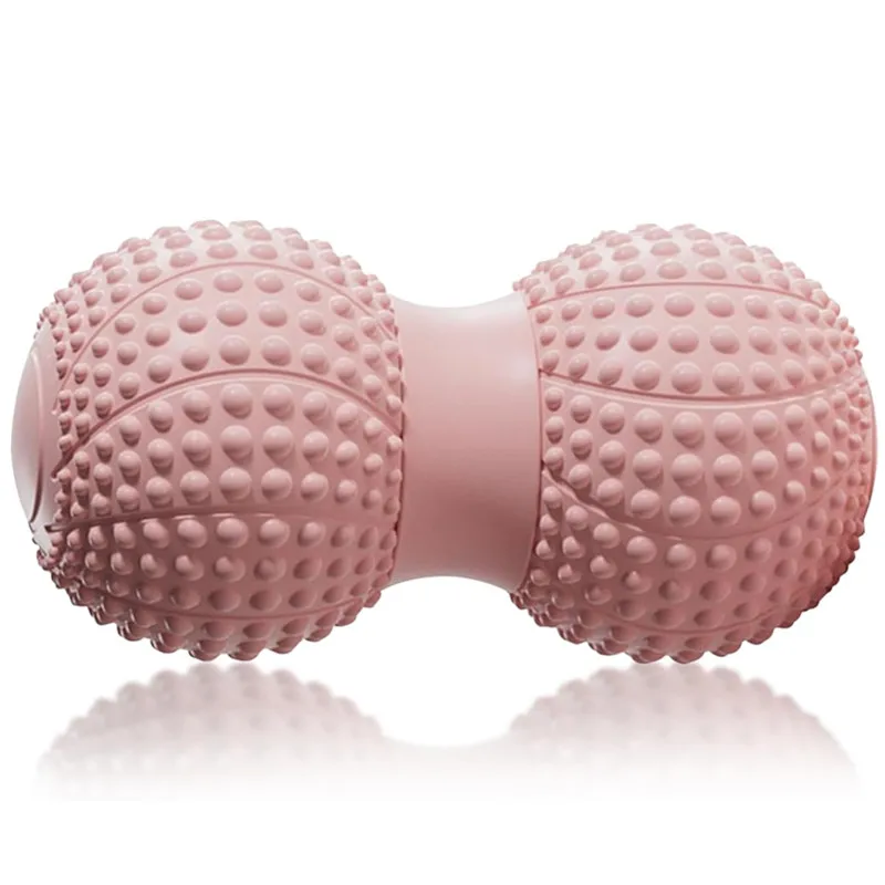Doppel-Lacrosse-Bälle Erdnussförmiger Massageball Triggerpunkt Tiefengewebe-Massage Arm Bein Rücken Muskel Yoga Fitness Massagerolle Image