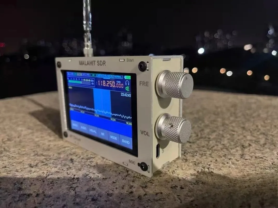 3,5 Zoll 50KHz-2GH Empfänger 1,10D Malachit Radio Malahit DSP SDR Image