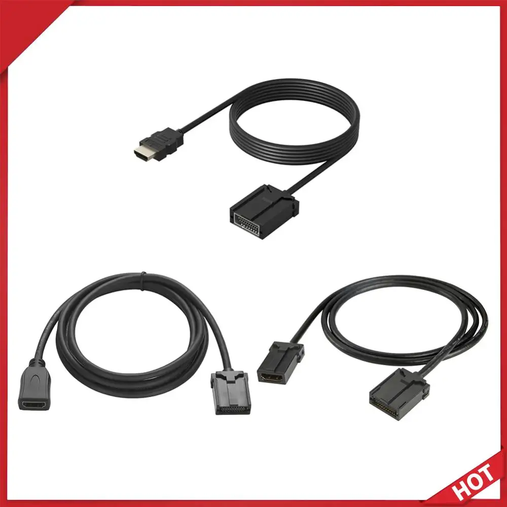 HDMI-kompatibles Kabel Typ E auf A Stecker HD Audio-Video-Kabel Typ E auf A Buchse HD Video-Anschlusskabel für Fahrzeuge/Automobile Image