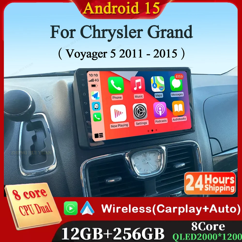 2K Für Chrysler Grand Voyager 5 2011 - 2015 Auto Radio Multimedia Video Player Navigation stereo GPS Android 15 keine 2din 2 din dvd