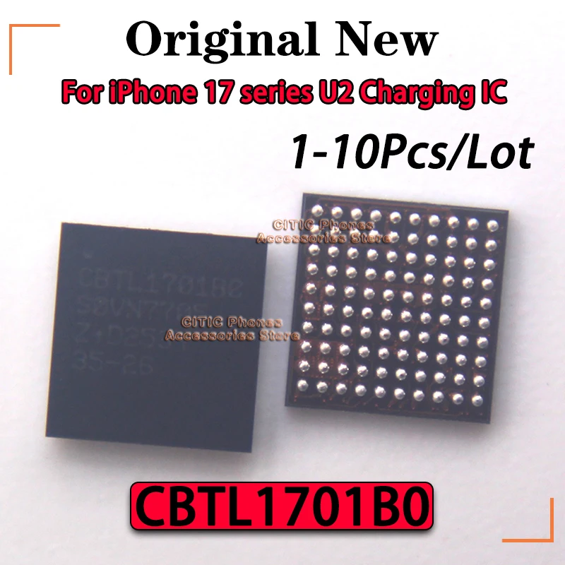 1-10 Stück/Los Neuer Original CBTL1701B0 USB U2 Lade-IC für iPhone 17 Serie 17 Pro Max 17Air 100-Pin-Chip Image