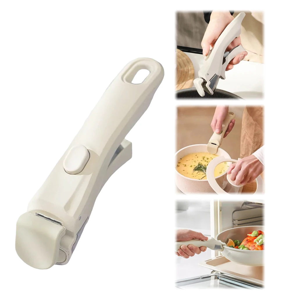 Universal Topf Griffe Ergonomische Anti Verbrühungen Pan Greifer Mehrzweck Bratpfanne Ersetzen Griff Grip Haushalt Küche Gadget Image