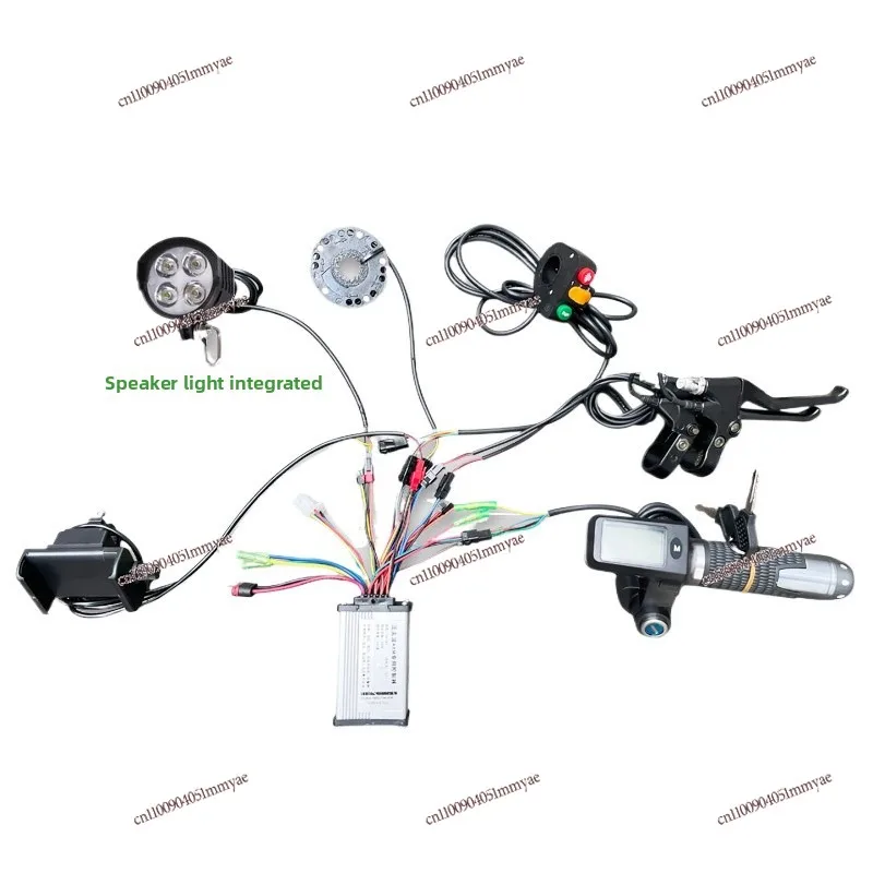 Motor 36–48 V, spezieller Controller 412, Frontantrieb, Daxing, beliebter Fahrregler Image