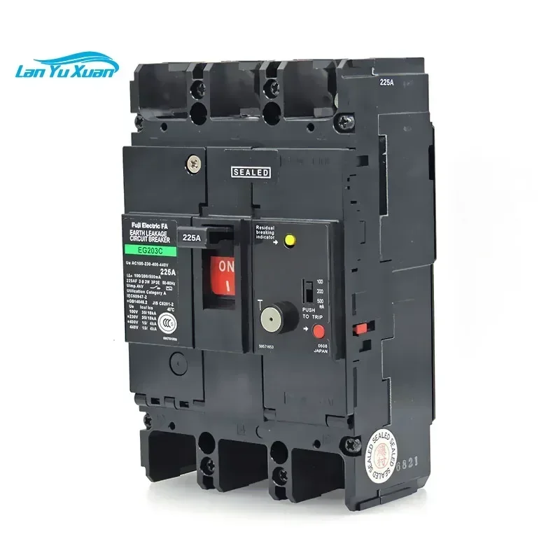 Original Leckage-Leistungsschalter-Schutzschalter EG203C 3P 125A 150A 200A 225A Image