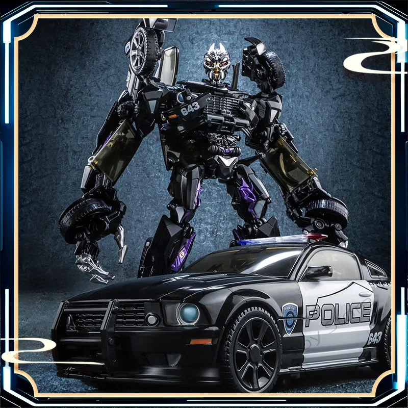 Auf Lager Transformiertes Spielzeug Straßensperre KO XP15 Polizeiauto Film Legierung Version Roboter Figur Modell Image