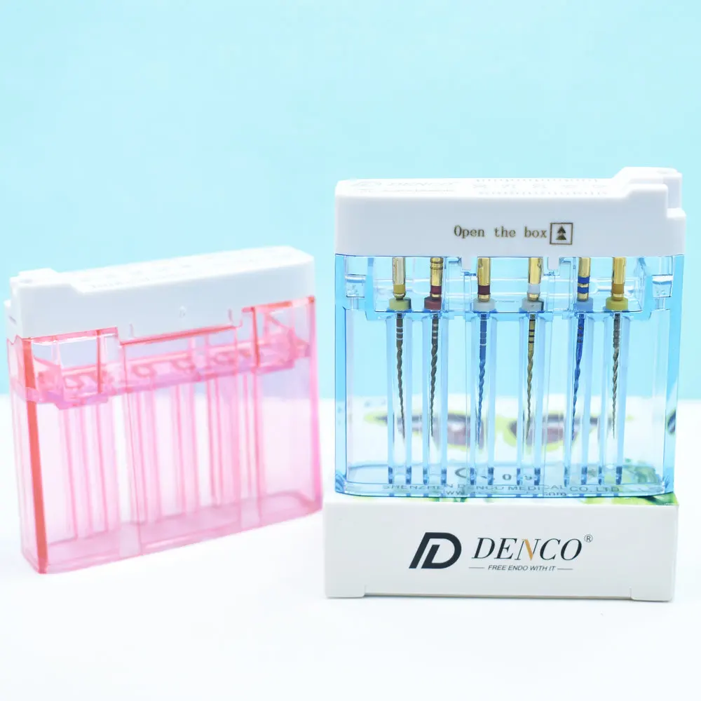 Dental Endo Dateien Sterilisation Box Multifunktions Box Autoklavierbare Messung Dental Datei Organizer für Zahnmedizin Mundhygiene Image