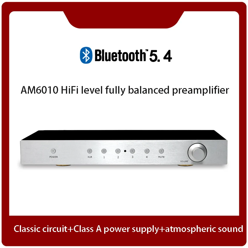 Klassischer MBL6010 Vollständig Symmetrischer Ferngesteuerter Front-End Bluetooth 5.4 LDAC High-End HIFI-Verstärker 15W 220V 110V Image