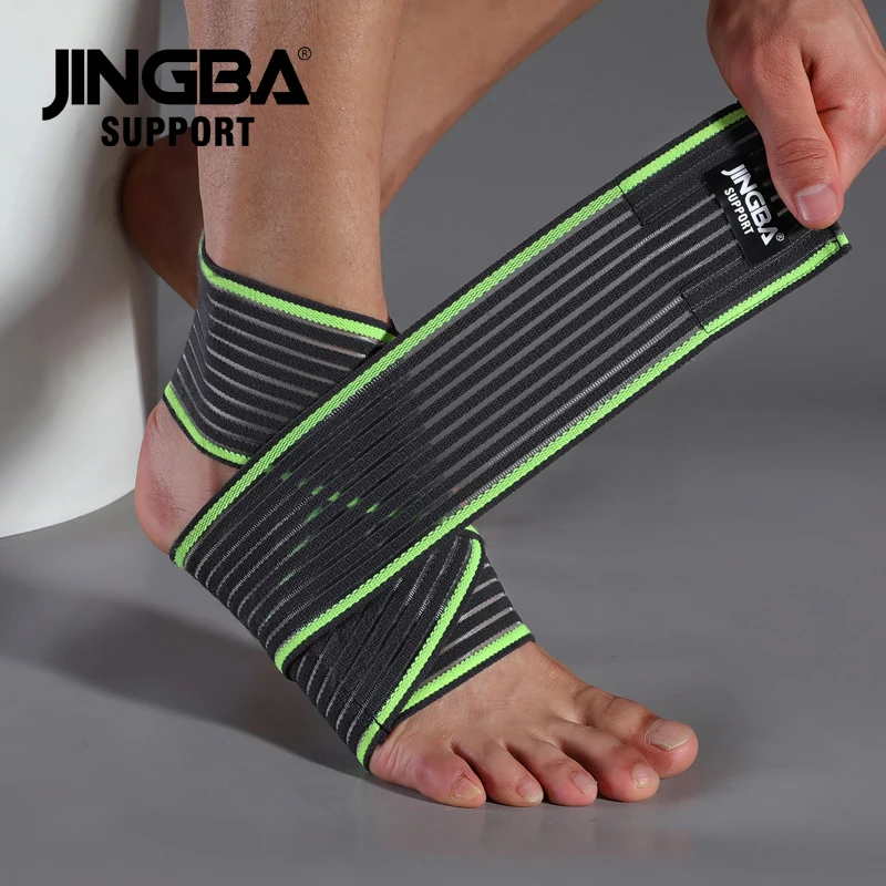 1PCS Professionelle Sport Zug Wraps Bandagen Elastische Knöchel Unterstützung Pad Schutz Knöchel Bandage Schutz Gym Schutz Image