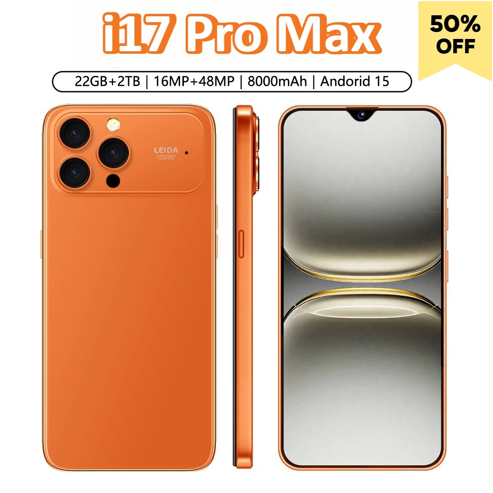 2026 HEIßE NEUE Tablet Für i17 Pro Max 7,0 zoll HD 4K 8000 mAh Batterie 5G Dual Karte 16MP + 48MP Android 15 WiFi GPS Google Tab Image