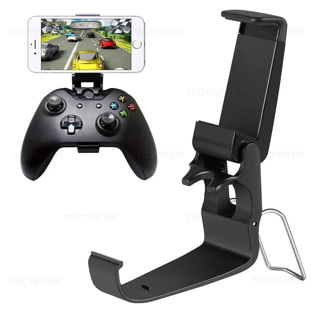 Mobile Handy Ständer Für Xbox One S/Slim Controller Halterung HandGrip Für Xbox One Slim Gamepad Für Samsung S9 S8 Clip Halter Image