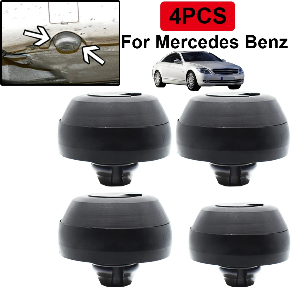 4 PCS Für Mercedes Benz W124 W202 W208 R129 W210 W215 Auto Jack Pad Heben Unterstützung Adapter OE #0019979586 auto Zubehör Image