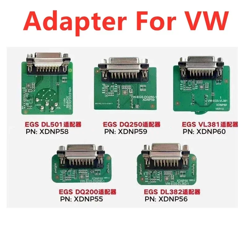 Xhorse VVDI KEY TOOL PLUS PAD Adapter XDNP55GL XDNP56GL XDNP58GL XDNP59GL XDNP60GL Für VW EGS DQ200 DL382 DL501 DQ250 VL381 A+++ Image
